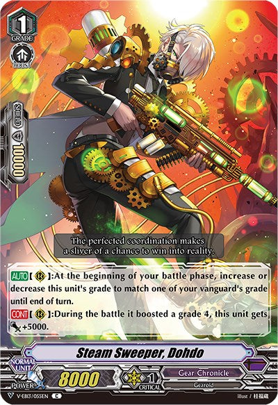 Image of Steam Sweeper, Dohdo (V-EB13/055EN) [The Astral Force]