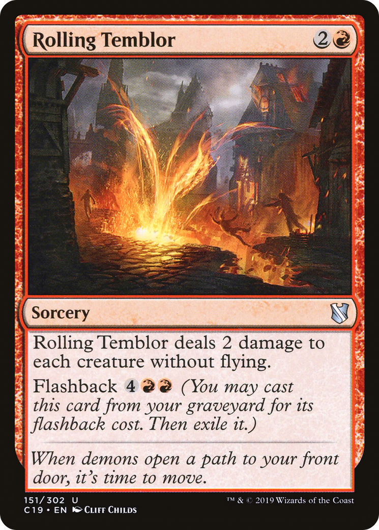 Image of Rolling Temblor [Commander 2019]