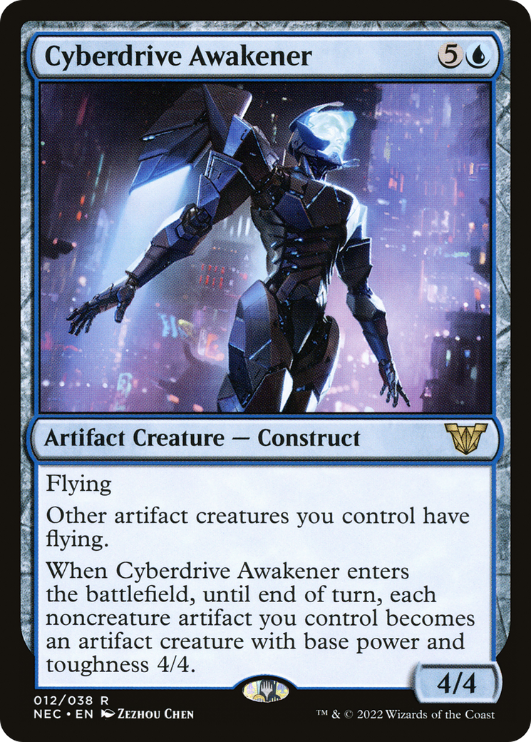 Image of Cyberdrive Awakener [Kamigawa: Neon Dynasty Commander]