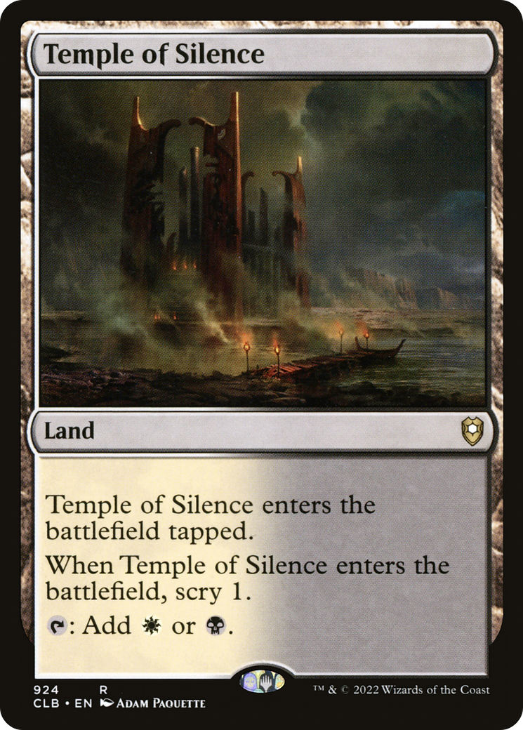Image of Temple of Silence [Commander Legends: Battle for Baldur's Gate]