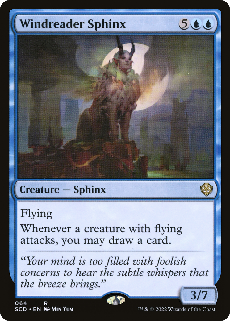 Image of Windreader Sphinx [Starter Commander Decks]