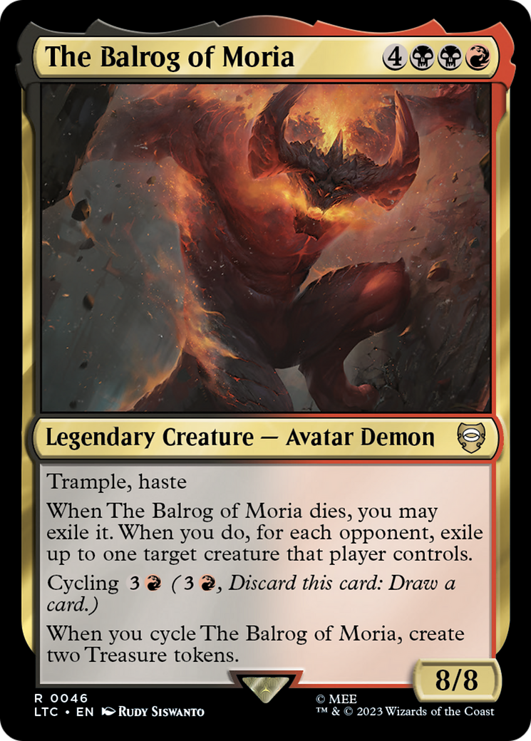 Image of The Balrog of Moria [The Lord of the Rings: Tales of Middle-Earth Commander]