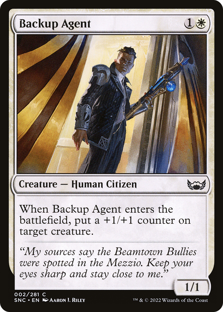 Image of Backup Agent [Streets of New Capenna]
