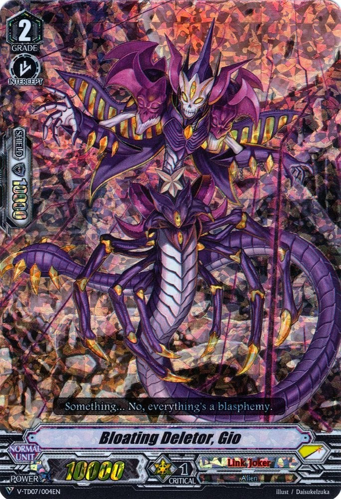 Image of Bloating Deletor, Gio (Parallel Foil) (V-TD07/004EN) [Kouji Ibuki]