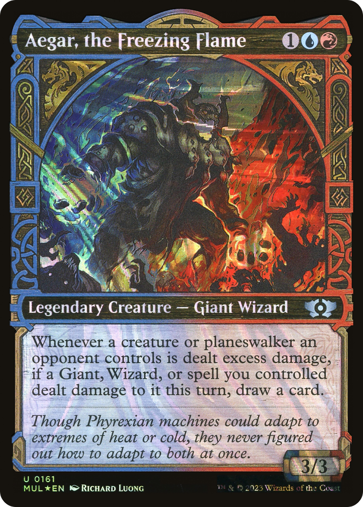 Image of Aegar, the Freezing Flame (Halo Foil) [Multiverse Legends]