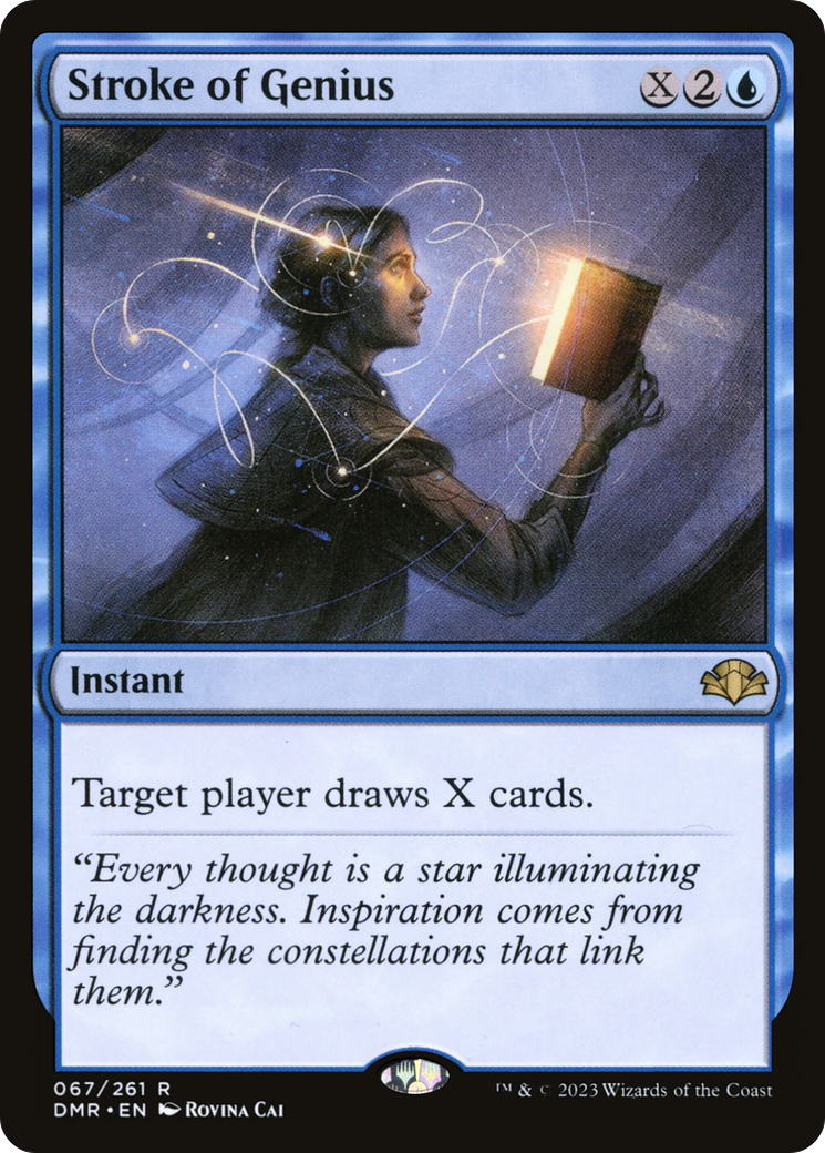 Image of Stroke of Genius [Dominaria Remastered]