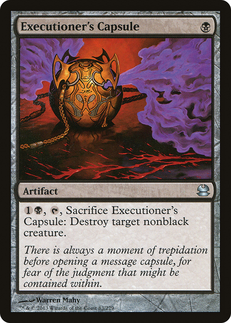 Image of Executioner's Capsule [Modern Masters]