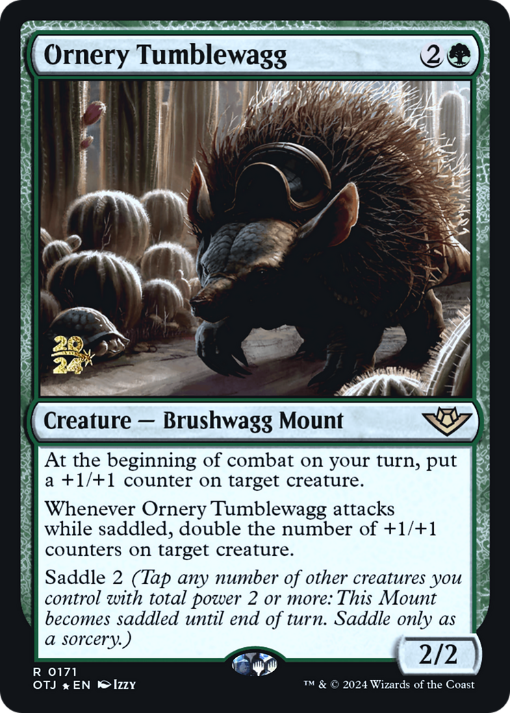 Image of Ornery Tumblewagg [Outlaws of Thunder Junction Prerelease Promos]