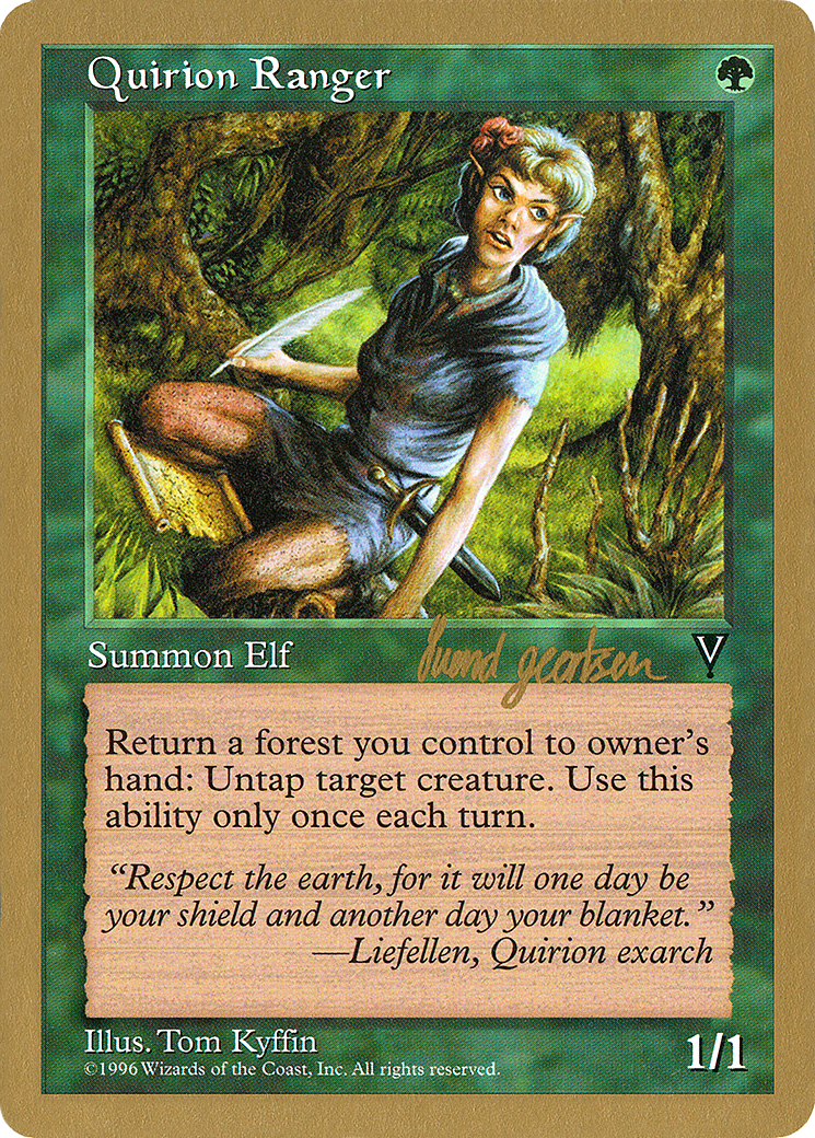 Image of Quirion Ranger (Svend Geertsen) [World Championship Decks 1997]