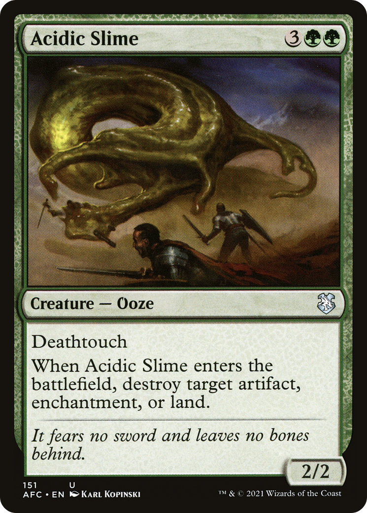 Image of Acidic Slime [Dungeons & Dragons: Adventures in the Forgotten Realms Commander]
