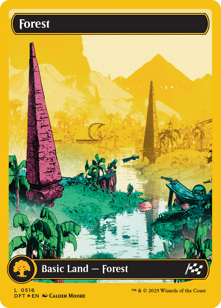 Image of Forest (0516) (First-Place Foil) [Aetherdrift]