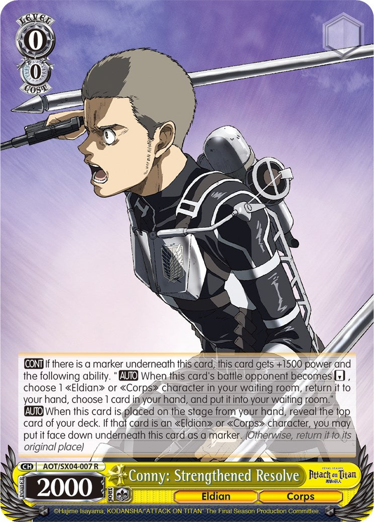Image of Conny: Strengthened Resolve [Attack On Titan: Final Season]