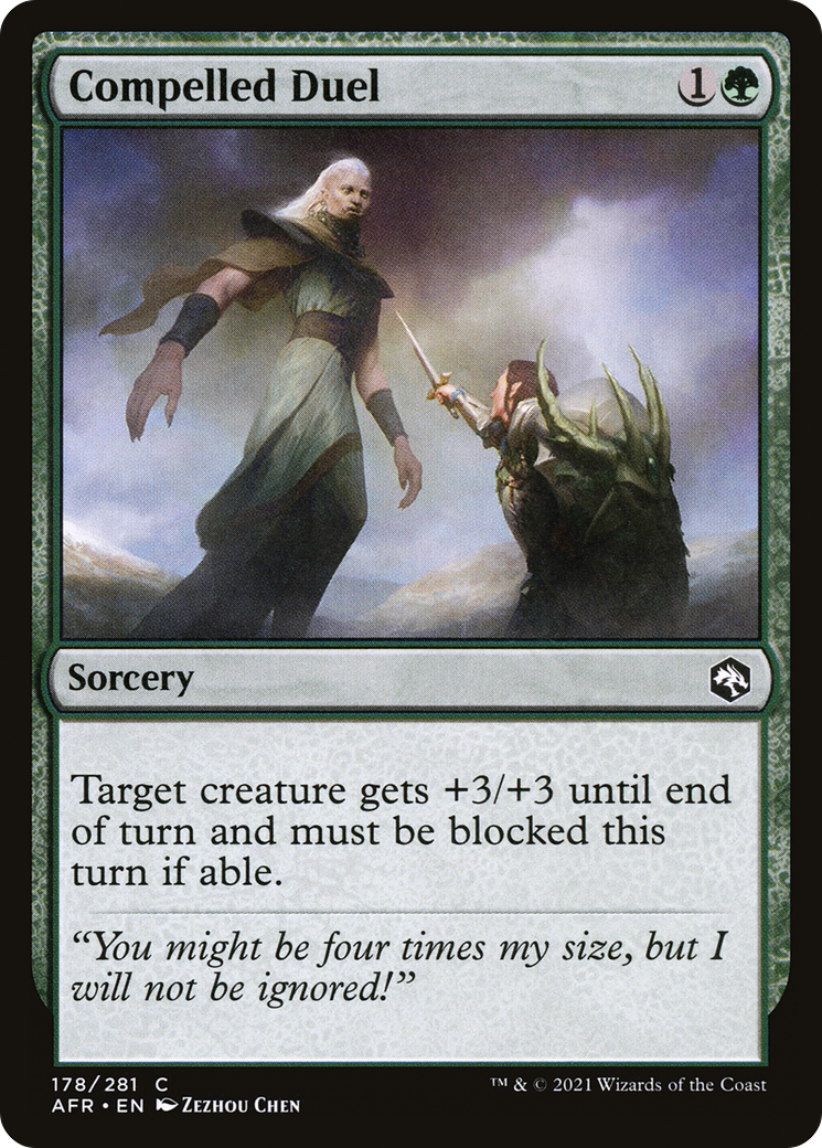 Image of Compelled Duel [Dungeons & Dragons: Adventures in the Forgotten Realms]