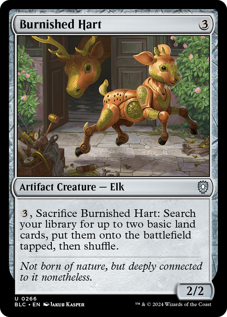 Image of Burnished Hart [Bloomburrow Commander]