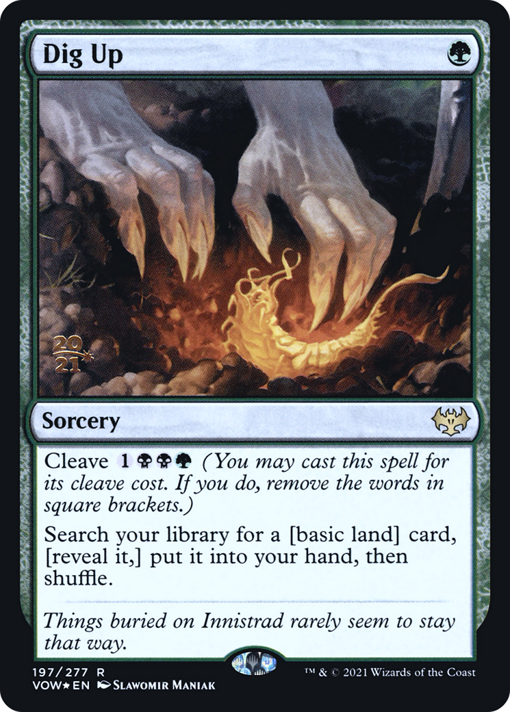 Image of Dig Up [Innistrad: Crimson Vow Prerelease Promos]