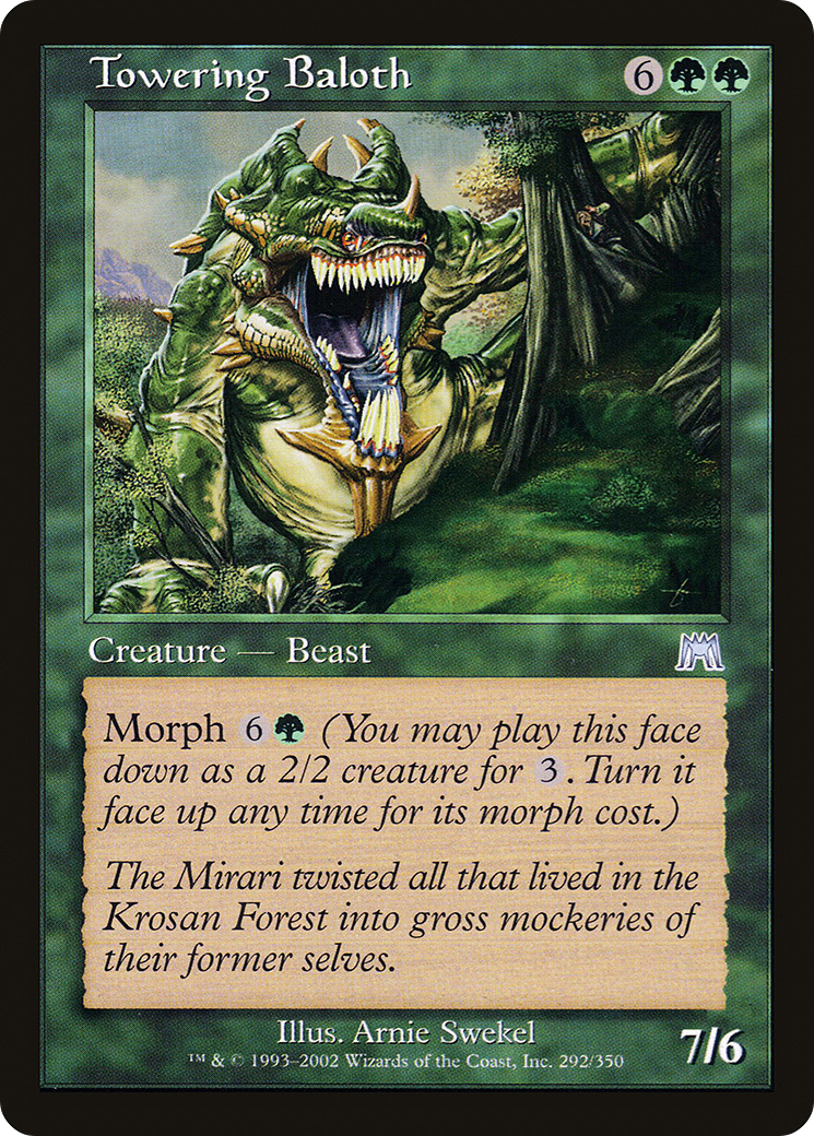 Image of Towering Baloth [Onslaught]