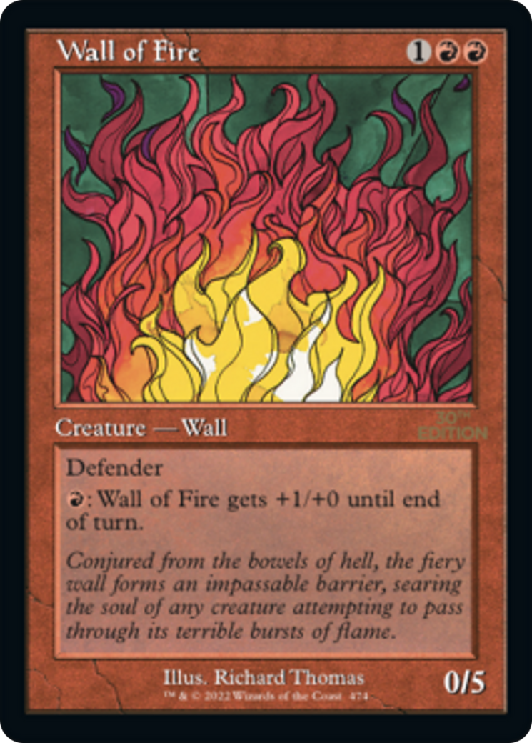 Image of Wall of Fire (Retro) [30th Anniversary Edition]