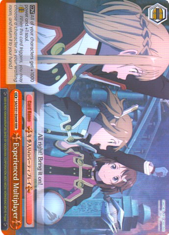 Image of Experienced Multiplayer (SAO/S51-E069 RRR) [Sword Art Online The Movie: -Ordinal Scale-]