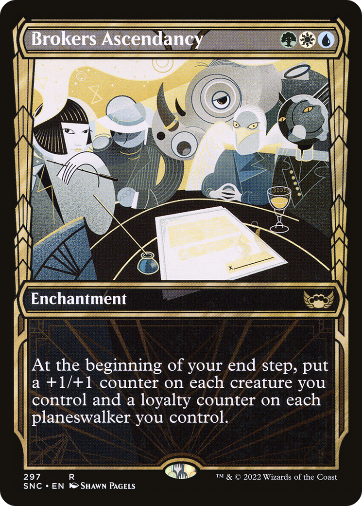 Image of Brokers Ascendancy (Showcase Golden Age) [Streets of New Capenna]