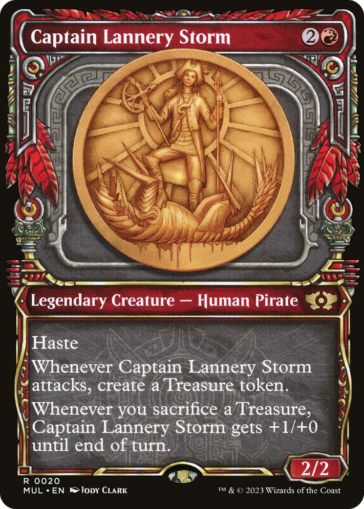Image of Captain Lannery Storm [Multiverse Legends]