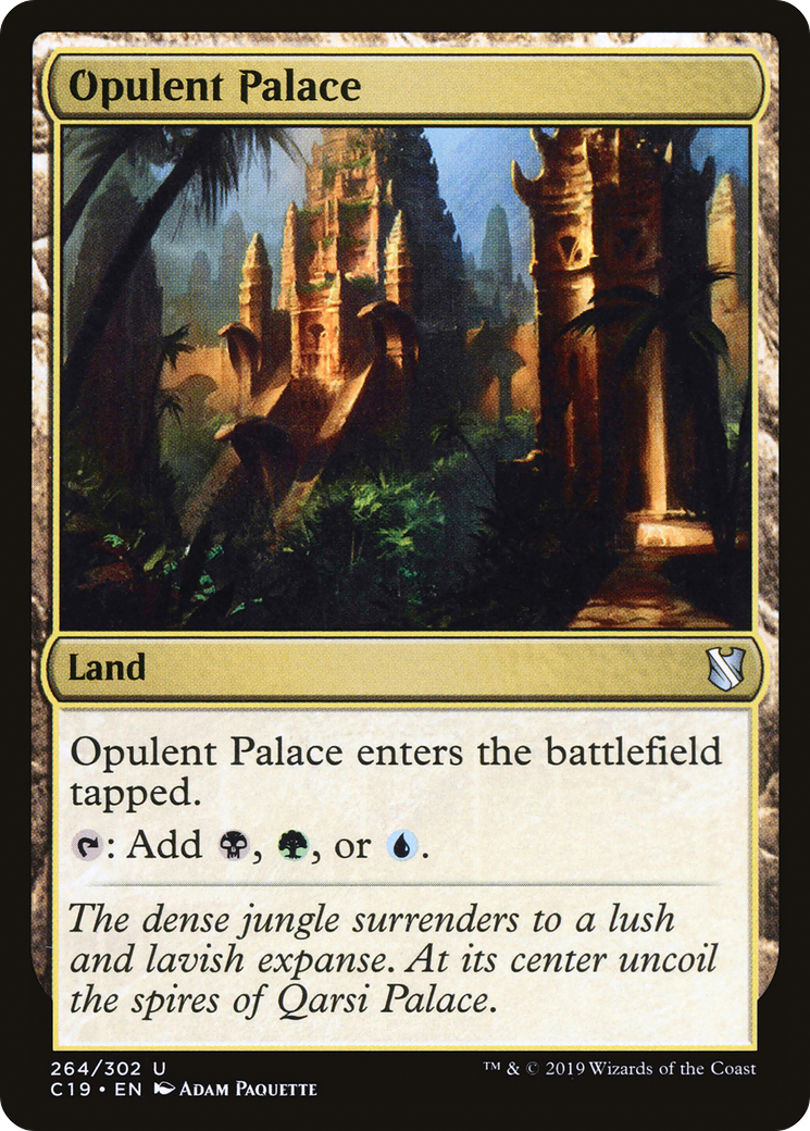 Image of Opulent Palace [Commander 2019]