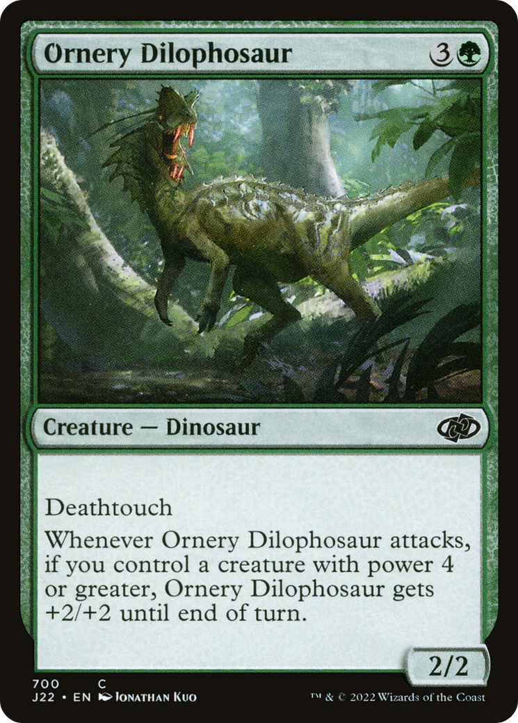 Image of Ornery Dilophosaur [Jumpstart 2022]