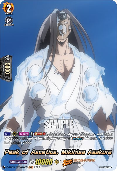 Image of Peak of Ascetics, Mikihisa Asakura (D-TB03/SKR070EN) [Shaman King]