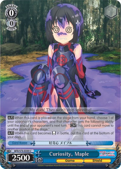 Image of Curiosity, Maple (BFR/S78-E099 C) [BOFURI: I Don't Want to Get Hurt, so I'll Max Out My Defense]