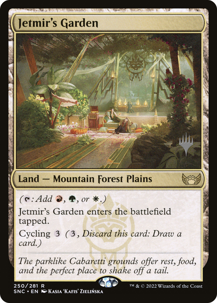 Image of Jetmir's Garden (Promo Pack) [Streets of New Capenna Promos]