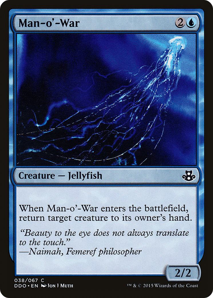 Image of Man-o'-War [Duel Decks: Elspeth vs. Kiora]