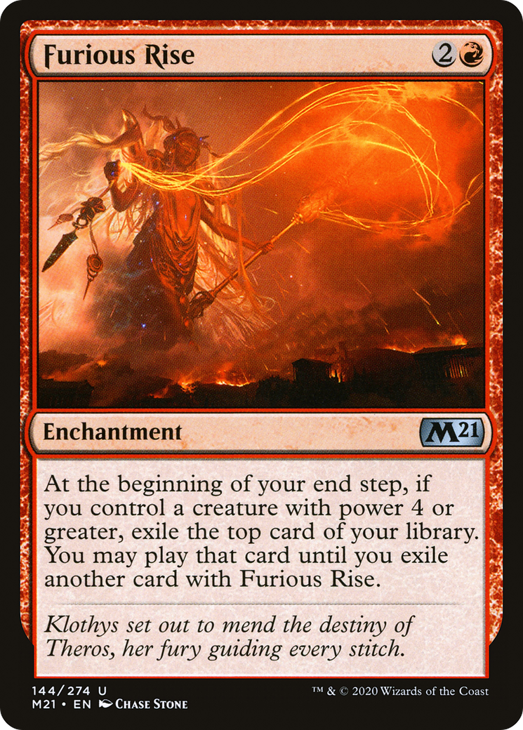 Image of Furious Rise [Core Set 2021]