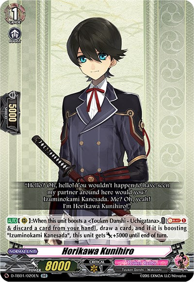 Image of Horikawa Kunihiro (D-TB01/020EN) [Touken Ranbu: ONLINE 2021]