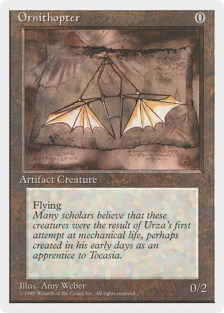Image of Ornithopter [Fourth Edition]