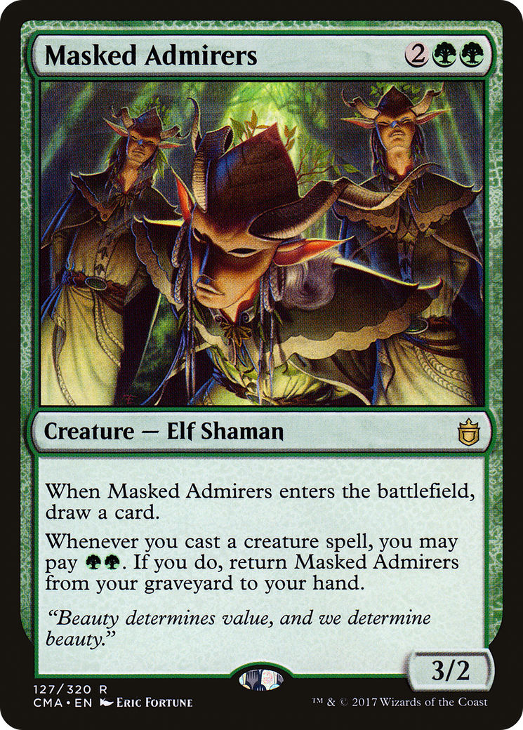 Image of Masked Admirers [Commander Anthology]