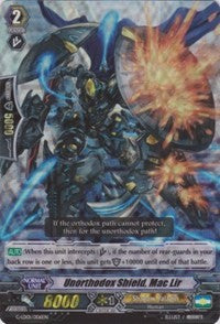 Image of Unorthodox Shield, Mac Lir (RRR) (G-LD01/006EN) [G-Legend Deck Vol.1: The Dark]