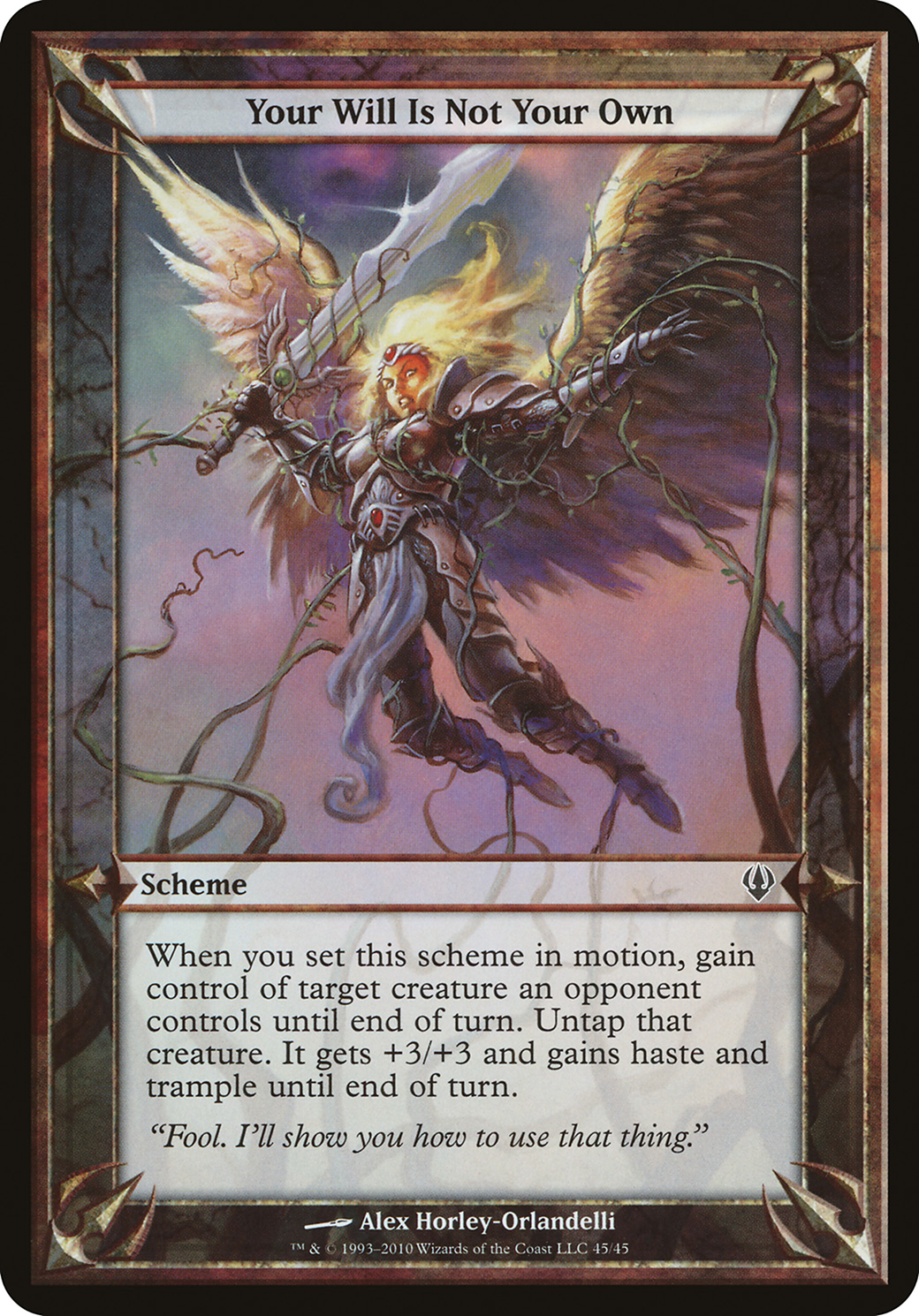 Image of Your Will Is Not Your Own (Schemes) [Archenemy Schemes]