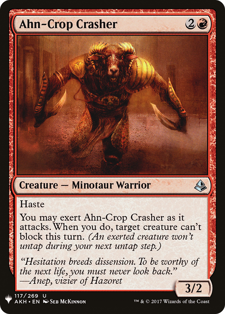 Image of Ahn-Crop Crasher [Mystery Booster]