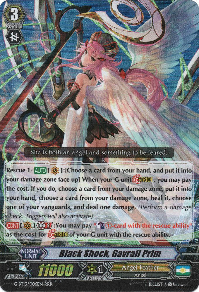 Image of Black Shock, Gavrail Prim (G-BT13/006EN) [Ultimate Stride]