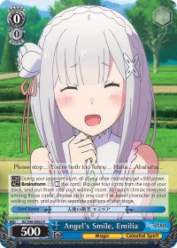 Image of Angel's Smile, Emilia (RZ/S46-E062 R) [Re:ZERO]