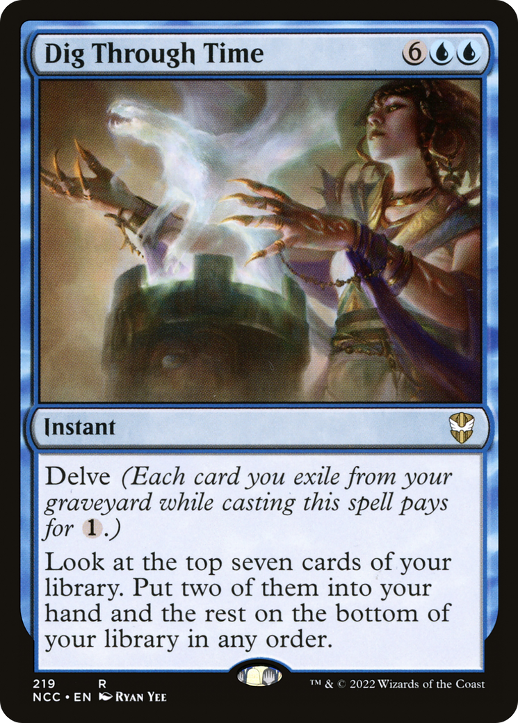 Image of Dig Through Time [Streets of New Capenna Commander]