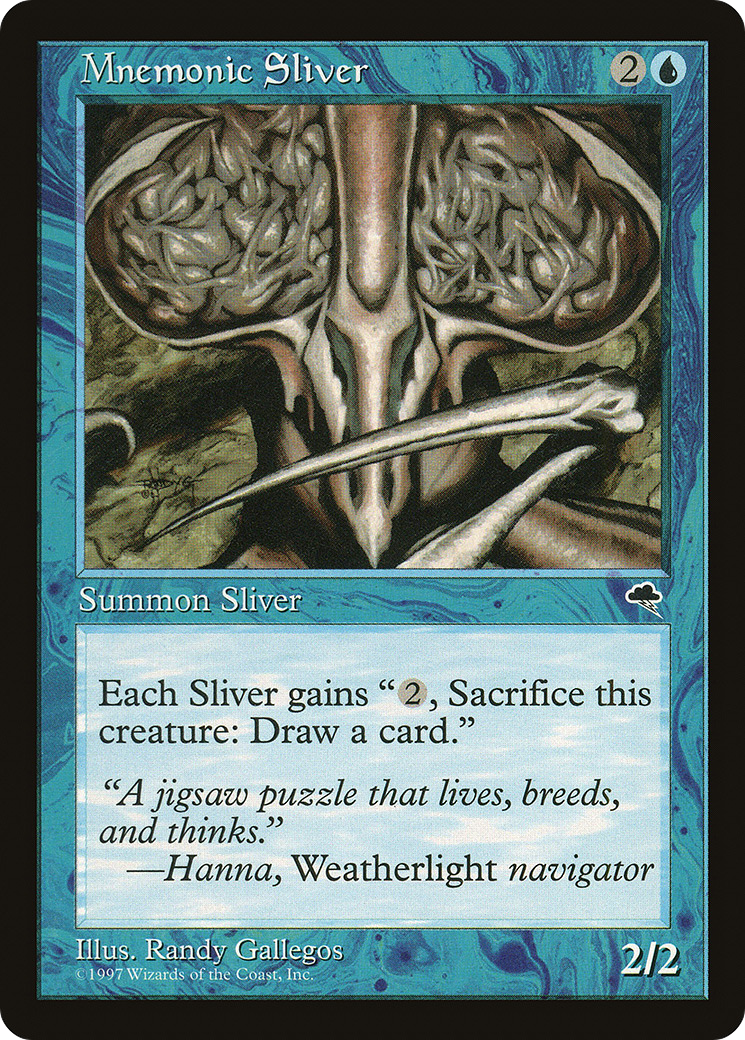 Image of Mnemonic Sliver [Tempest]