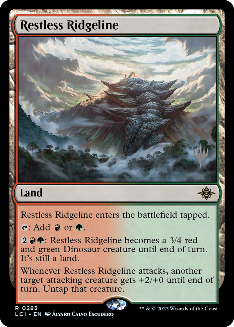 Image of Restless Ridgeline (Promo Pack) [The Lost Caverns of Ixalan Promos]