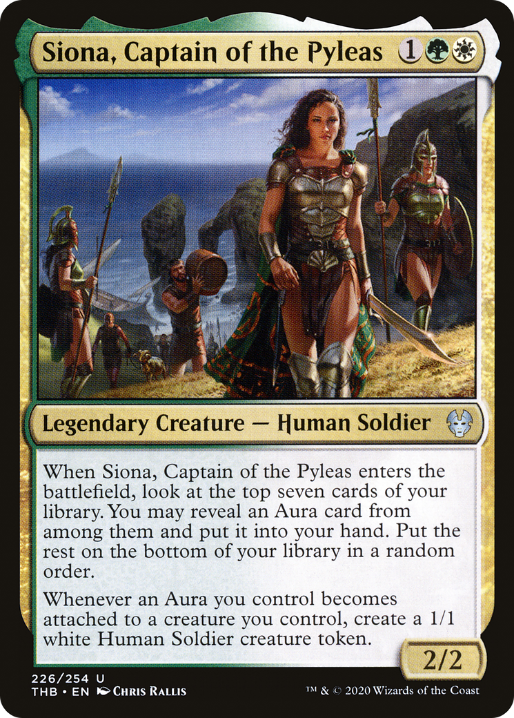 Image of Siona, Captain of the Pyleas [Theros Beyond Death]