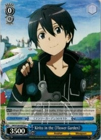 Image of Kirito in the Flower Garden (SAO/S26-E073 C) [Sword Art Online Vol.2]