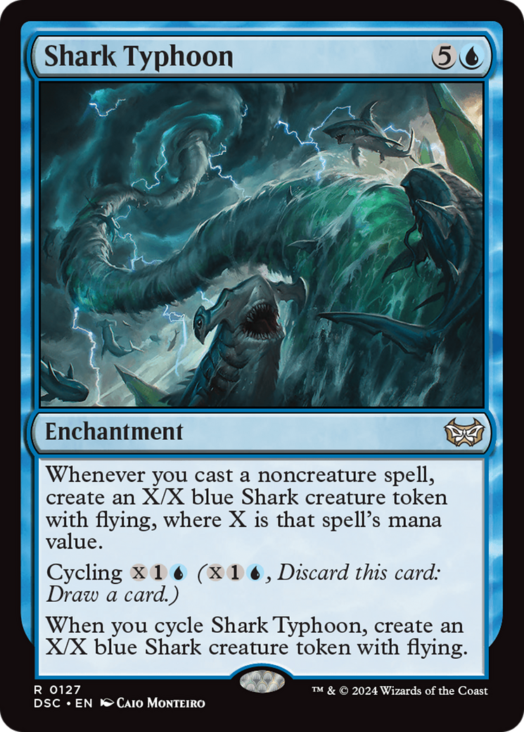 Image of Shark Typhoon [Duskmourn: House of Horror Commander]