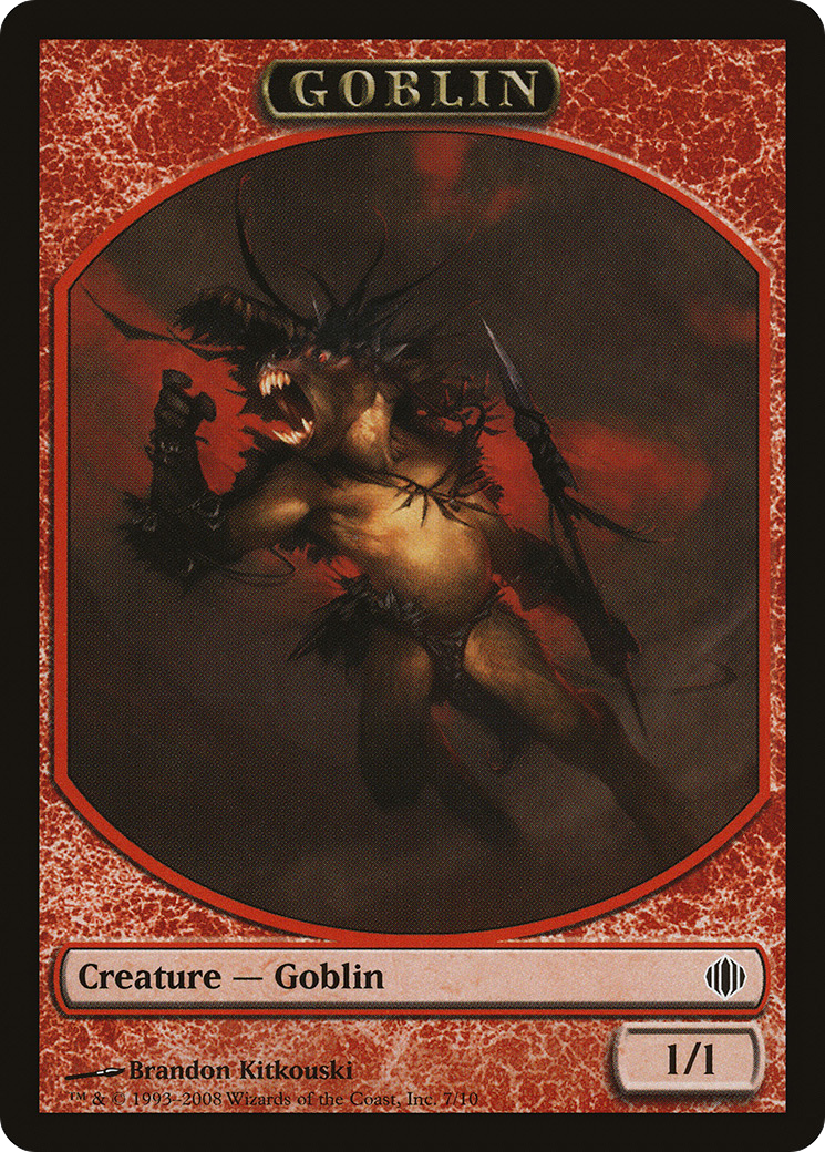 Image of Goblin Token [Shards of Alara Tokens]