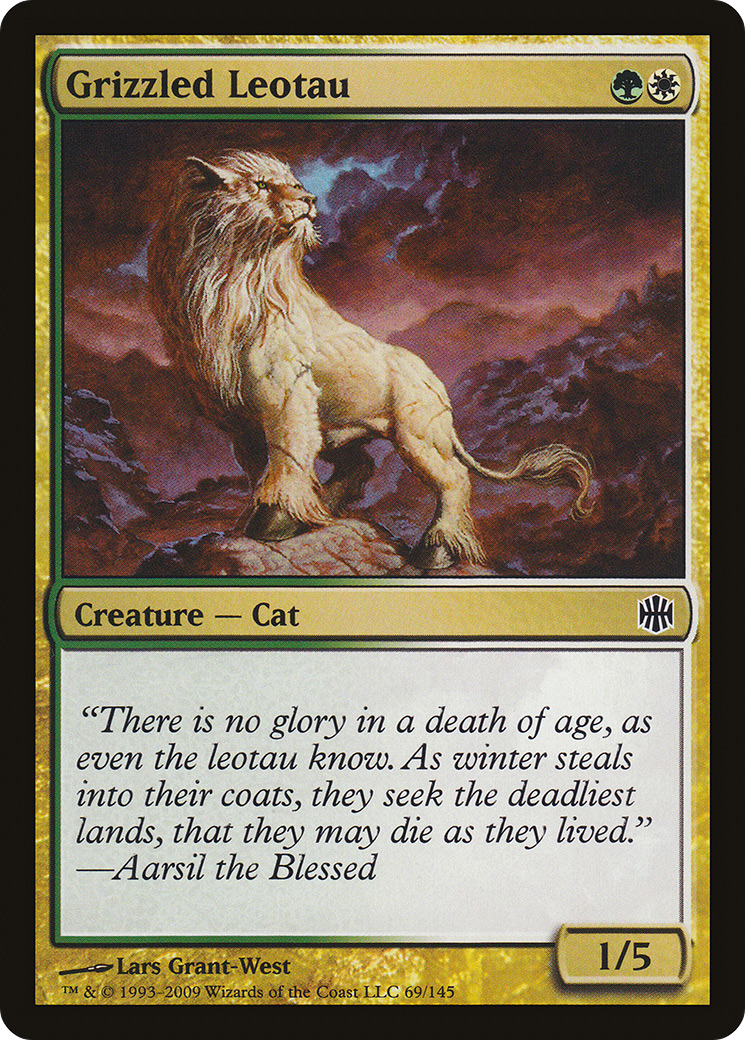 Image of Grizzled Leotau [Alara Reborn]