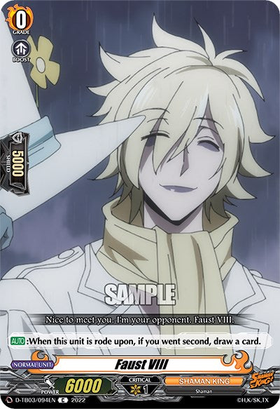 Image of Faust VIII (D-TB03/094EN) [Shaman King]