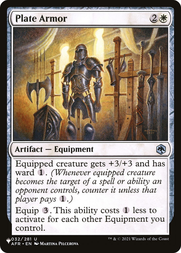 Image of Plate Armor [The List]