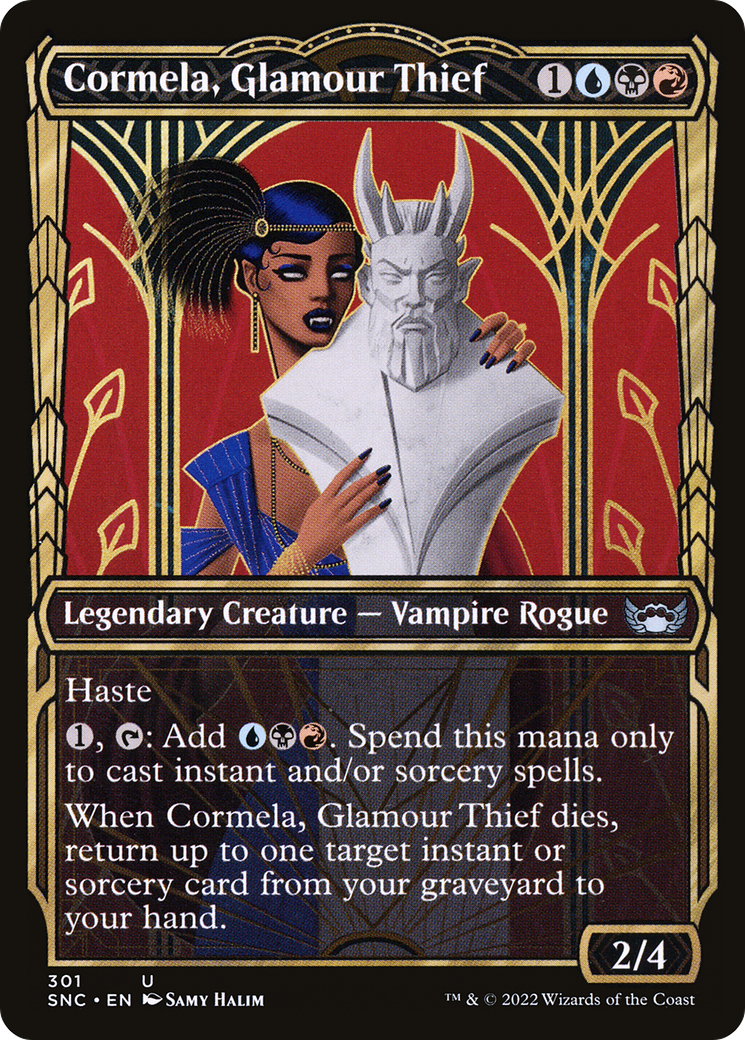 Image of Cormela, Glamour Thief (Showcase Golden Age) [Streets of New Capenna]